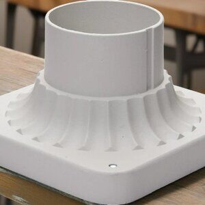 Maxim Lighting 2001WT Pier Mount, White